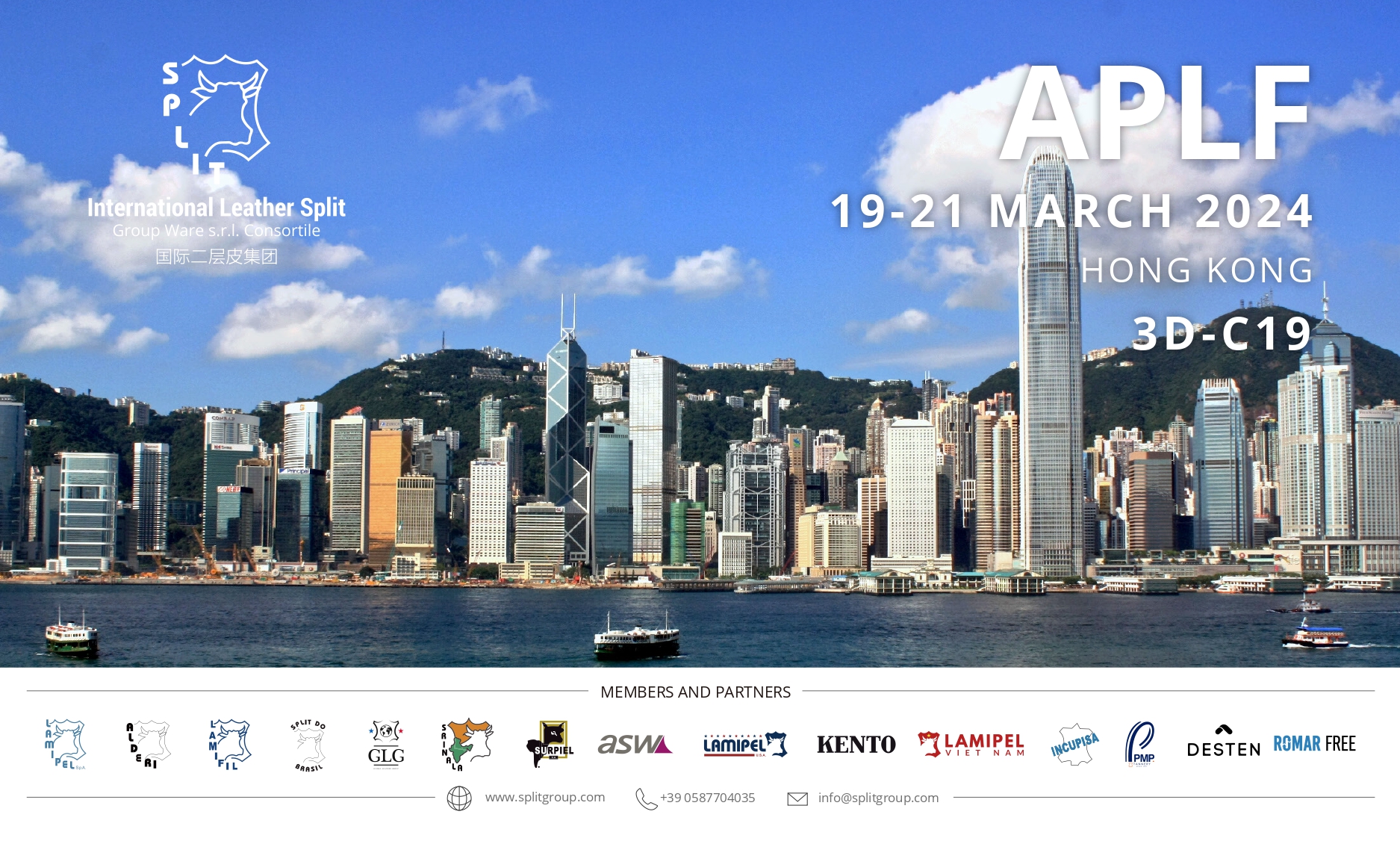 APLF Hong Kong, 1921 March 2024 Lamipel S.p.a. Croste bovine in